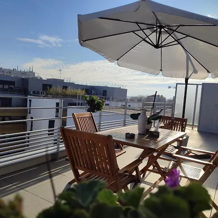 Parc Expo Prte D'orleans Orly Cdg Terrasse Parking Apartamento *