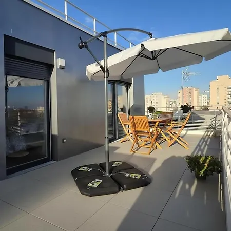 Penthouse 166 M2- Terrasse & Parking - Paris Sud - Orly - Parc Expo Appartamento Bagneux (Hauts-de-Seine)